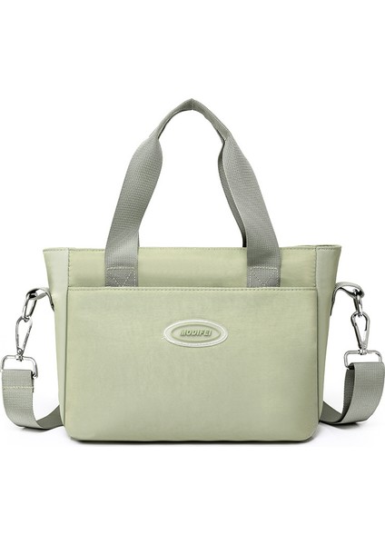 Çapraz Askılı Çanta Taşınabilir Naylon Malzeme Çizilmeye Karşı Dayanıklı Aşınmaya Dayanıklı ve Yumuşaktır, Açık Yeşil (Yurt Dışından)