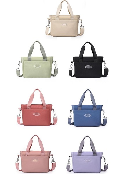 Çapraz Askılı Çanta Taşınabilir Naylon Malzeme Çizilmeye Karşı Dayanıklı Aşınmaya Dayanıklı ve Yumuşaktır, Açık Yeşil (Yurt Dışından) modelleri