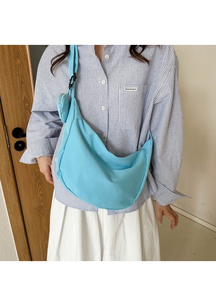 Çapraz Askılı Çanta Taşınabilir Yüksek Kaliteli Naylon Malzeme ve Kaliteli Işçılik, Beyaz (Yurt Dışından) modelleri