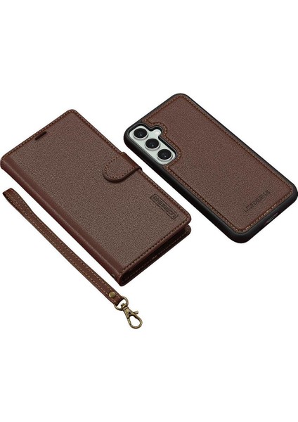 Samsung Galaxy S23 Ayrılabilir 2 1 Kickstand Bölünmüş Deri Için Flip Case (Yurt Dışından) indirimleri