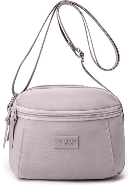 Çapraz Askılı Çanta Taşınabilir Naylon Malzeme Çok Yönlü Stil, Mor (Yurt Dışından)