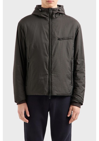 Jakarlı Regular Fit Kapüşonlu Mont Erkek Mont 6D1B66 1nnxz 05A6