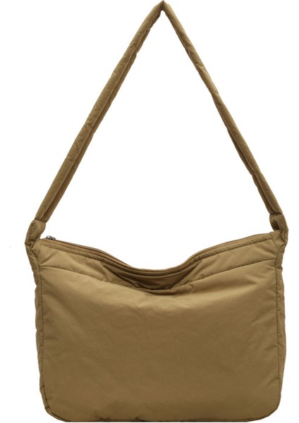 Çapraz Askılı Çanta Taşınabilir Yüksek Kaliteli Aşınmaya Dayanıklı Naylon Kumaş Sade Stil, Haki (Yurt Dışından)