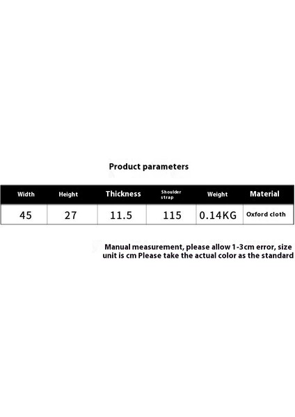 Çapraz Askılı Çanta Taşınabilir Yüksek Yoğunluklu Oxford Kumaş Sokak Stili, Beyaz (Yurt Dışından) fiyatları