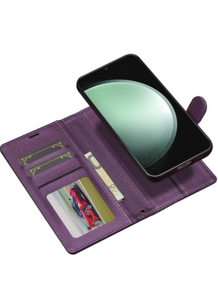 Samsung Galaxy S23 Artı Kickstand Ayrılabilir 2 1 Pu Durumda Flip Case (Yurt Dışından)