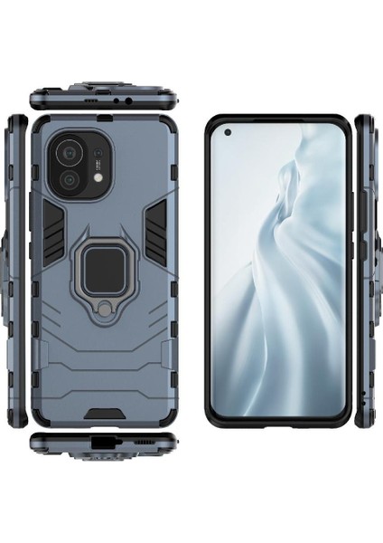 Halka Araba Montaj Kickstand Durumda Xiaomi Mi 11 Askeri Sınıf Koruma (Yurt Dışından)