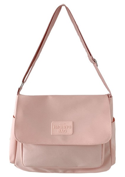 Çapraz Askılı Çanta Taşınabilir Yüksek Kaliteli Naylon Kumaş Düz Renk Çapraz Askılı Stil, Sarı (Yurt Dışından)