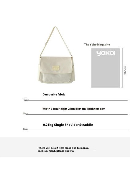 Çapraz Askılı Çanta Taşınabilir Yüksek Kaliteli Naylon Kumaş Düz Renk Çapraz Askılı Stil, Sarı (Yurt Dışından) fiyatları