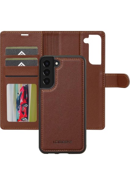 Samsung Galaxy S21 Artı Ayrılabilir 2 1 Bölünmüş Deri Kılıf Için Flip Case (Yurt Dışından) fiyatları