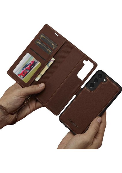 Samsung Galaxy S21 Artı Ayrılabilir 2 1 Bölünmüş Deri Kılıf Için Flip Case (Yurt Dışından) fırsatları