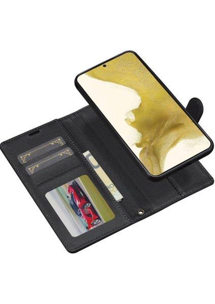 Samsung Galaxy S22 Artı Ayrılabilir 2 1 Kickstand Pu Kılıf Için Flip Case (Yurt Dışından)