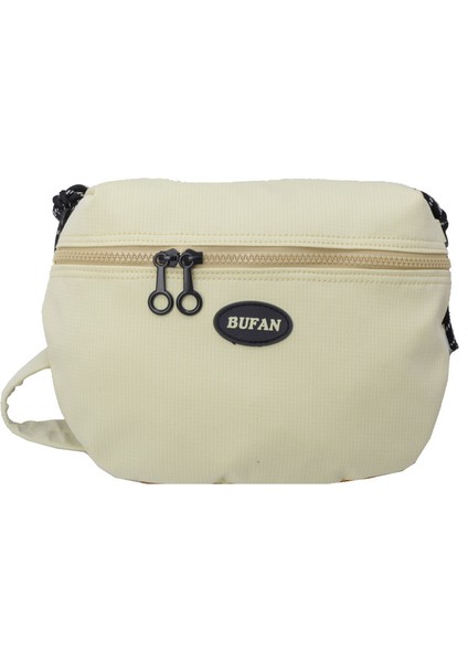 Çapraz Askılı Çanta Taşınabilir Yüksek Kaliteli Kumaş Malzemesi Kentsel Sade Stil, Sarı (Yurt Dışından)