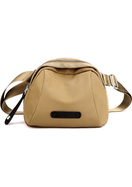 Çapraz Askılı Çanta Taşınabilir Yüksek Kaliteli Naylon Malzeme Şık Stil, Haki (Yurt Dışından)