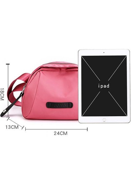 Çapraz Askılı Çanta Taşınabilir Yüksek Kaliteli Naylon Malzeme Şık Stil, Haki (Yurt Dışından) fiyatları