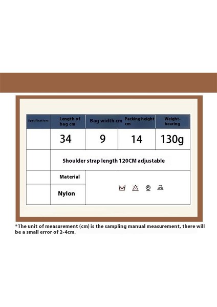 Çapraz Askılı Çanta Taşınabilir Yüksek Kaliteli Naylon Malzeme Şık Düz Renk Stili, Mavi (Yurt Dışından) fiyatları
