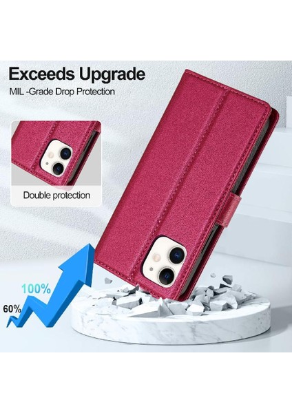 IPhone 12 Için Flip Case Pro Bölünmüş Deri Cüzdan Telefon Kapak Ayrılabilir 2 (Yurt Dışından) fiyatları