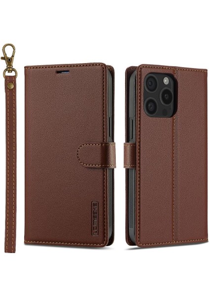 IPhone 14 Için Flip Case Pro Max Pu Deri Kickstand Cüzdan Kılıf 2 In 1 (Yurt Dışından)