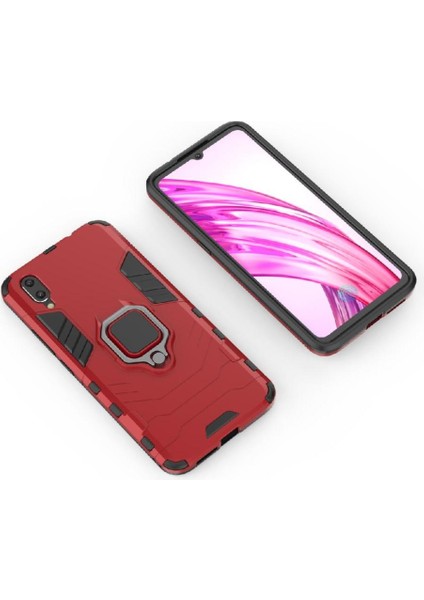 Vivo X23 Darbeye Dayanıklı Metal Halka Tutucu Için Halka Araç Montaj Kickstand Vaka (Yurt Dışından) fiyatları