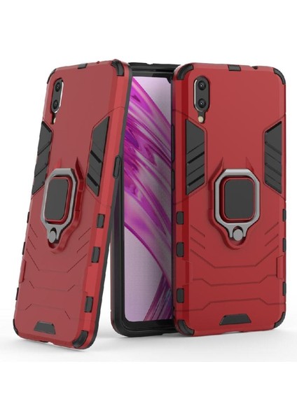 Vivo X23 Darbeye Dayanıklı Metal Halka Tutucu Için Halka Araç Montaj Kickstand Vaka (Yurt Dışından) indirimleri