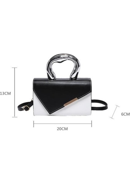 Çapraz Askılı Çanta Taşınabilir Yüksek Kaliteli Pu Malzeme Saf Renk Sokak Modası Orta Boy, Turuncu (Yurt Dışından) fiyatları