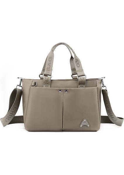 Çapraz Askılı Çanta Taşınabilir Yüksek Yoğunluklu Naylon Kumaş Mükemmel Işçılik, Haki (Yurt Dışından)