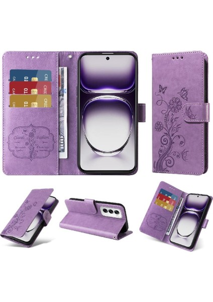 Oppo Oppo 12 5g Çiçek Kart Yuvaları Flip Deri Için Flip Case (Yurt Dışından) fırsatları