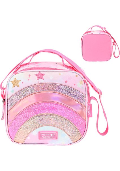 Beslenme Çantası Muggle MU-9062 Glitter Rainbow