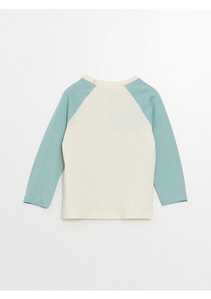 Bisiklet Yaka Uzun Kollu Baskılı Erkek Bebek Pijama Takımı fırsatları