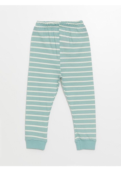 Bisiklet Yaka Uzun Kollu Baskılı Erkek Bebek Pijama Takımı indirimleri