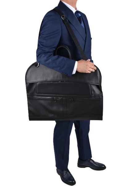 Kmlgym-23 Detaylı Takım Elbise Çantası/siyah fiyatları