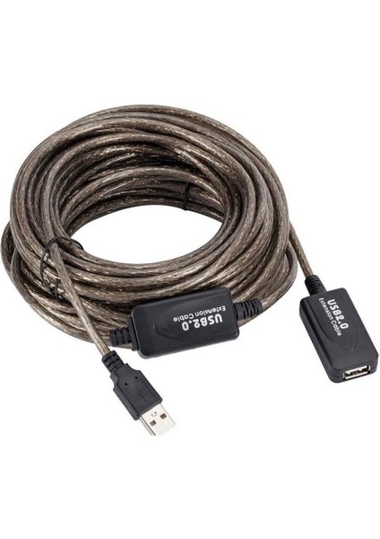 Aktif USB Dişi Erkek Uzatıcı Uzatma Ek Kablosu 15 Metre modelleri