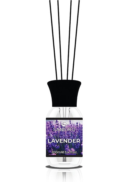 Lavender 100ml Bambu Çubuklu Ortam Kokusu