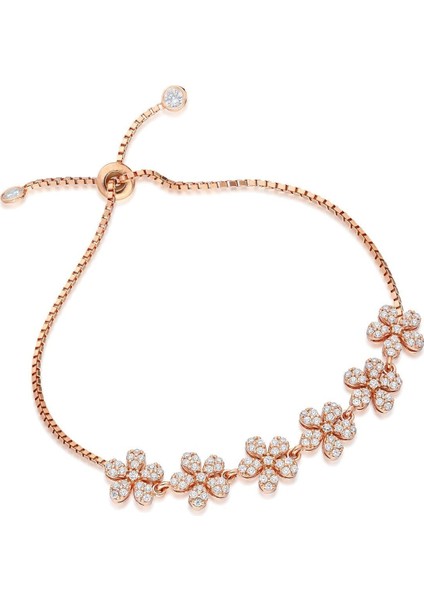 Pembe Zirkon Taşlı Gümüş Bileklik, Zarif ve Şık Takı Seçeneği modelleri