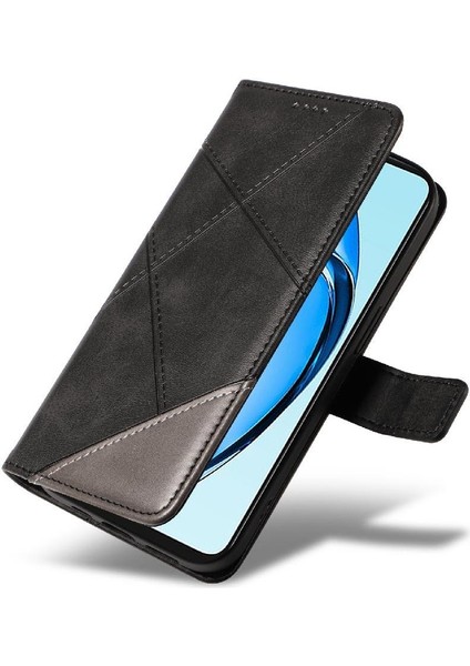 Elmas Dikiş ve Kart Yuvası Deri ile Oppo A60 4g Için Flip Case (Yurt Dışından) fırsatları