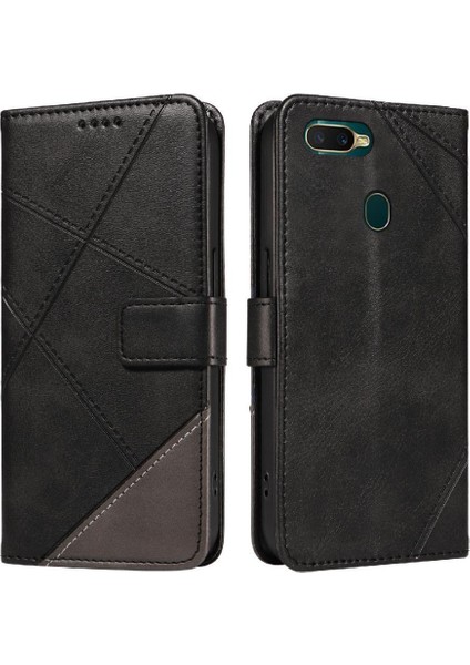 Oppo A7/A5S/AX5S Yüksek Kalite ve Kart Yuvası Deri Telefon Için Flip Case (Yurt Dışından)