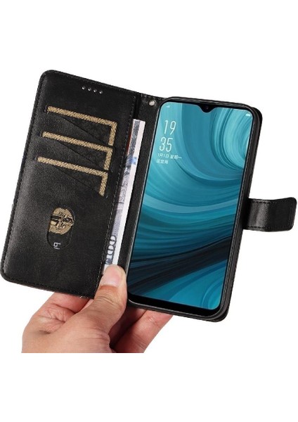 Oppo A7/A5S/AX5S Yüksek Kalite ve Kart Yuvası Deri Telefon Için Flip Case (Yurt Dışından) modelleri