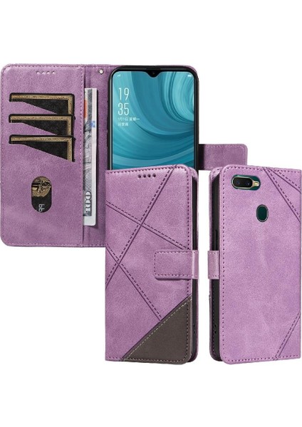 Oppo A7/A5S/AX5S Yüksek Kalite ve Kart Yuvası Deri Telefon Için Flip Case (Yurt Dışından) modelleri