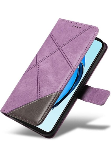 Elmas Dikiş ve Kart Yuvası Deri ile Oppo A60 4g Için Flip Case (Yurt Dışından) indirimleri