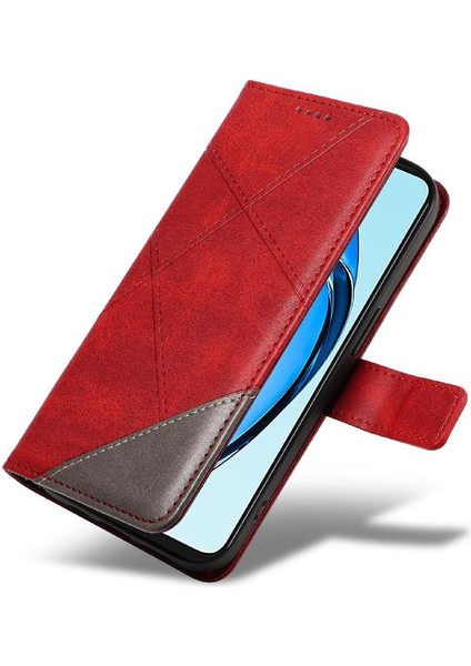 Elmas Dikiş ve Kart Yuvası Deri ile Oppo A60 4g Için Flip Case (Yurt Dışından) indirimleri