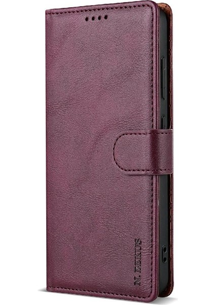 Samsung Galaxy Için Flip Case F23 5G/M23 5g Kart Yuvaları Yan Cep Anti (Yurt Dışından)