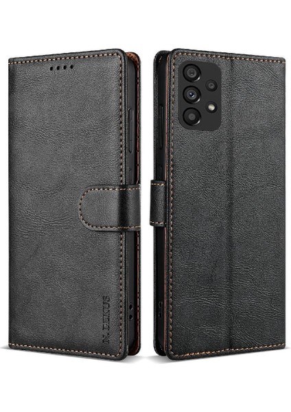 Samsung Galaxy Için Flip Case A53 5g Çift Katmanlı Koruma Kartı Yuvaları (Yurt Dışından)