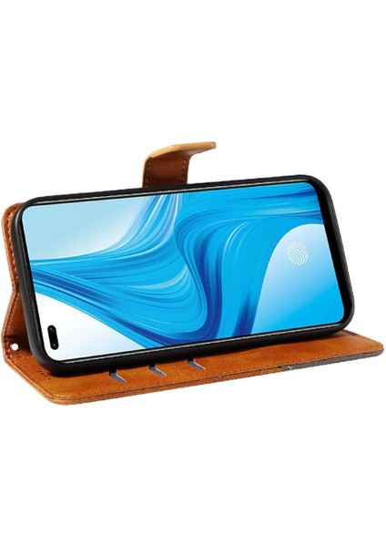 Elmas Dikiş ve Kart Yuvası Telefon ile Oppo Oppo 4 Lite Için Flip Case (Yurt Dışından) modelleri