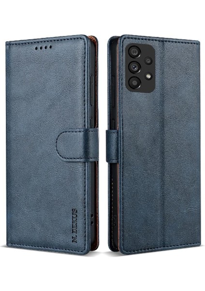 Samsung Galaxy A73 5g Için Flip Case Anti Kayma Çift Katmanlı Koruma Tarafı (Yurt Dışından)