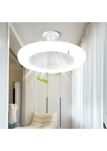 42 Watt 3 Farklı Renk Modlu Dimlenebilir Cata Poyraz Kumandalı Fan LED Ampul