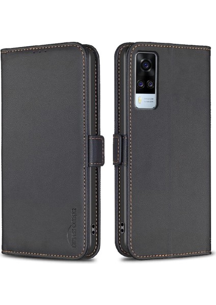Vıvo Y51 2020 Darbeye Tpu Iç Kabuk Manyetik Kart Yuvaları Için Flip Case (Yurt Dışından)