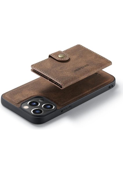 IPhone 13 Için Kılıf Pro Max Cardholder Standı Ayrılabilir Manyetik Tasarım (Yurt Dışından)