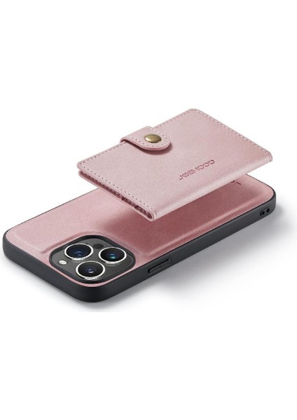 IPhone 15 Için Kılıf Pro Standı Ayrılabilir Manyetik Tasarım Cardholder Magsafe (Yurt Dışından)