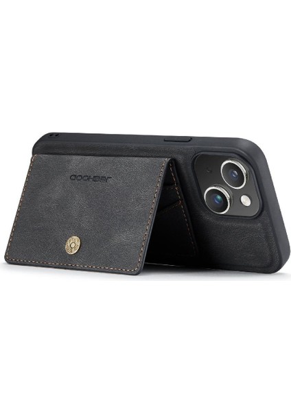 IPhone 15 Için Kılıf Artı Magsafe Cardholder Ayrılabilir Manyetik Tasarım Standı (Yurt Dışından)