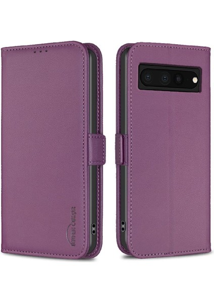 Google Piksel 7 Pro Için Flip Case Pu Deri Cüzdan Darbeye Tpu Iç (Yurt Dışından)