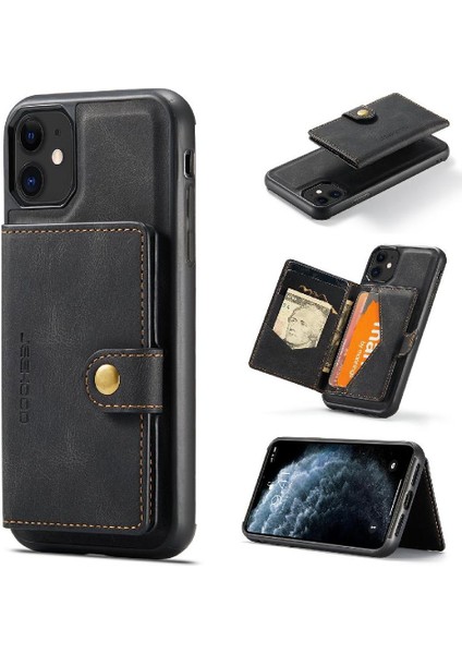 IPhone 11 Için Kılıf Pro Max Cardholder Magsafe Ayrılabilir Manyetik Standı (Yurt Dışından)